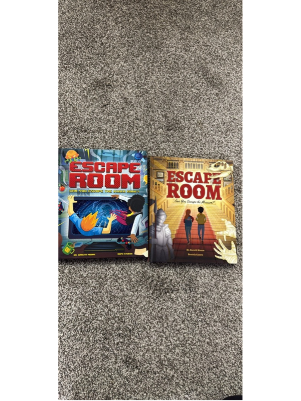 Escape Room Books 2- 99% complete/unused.